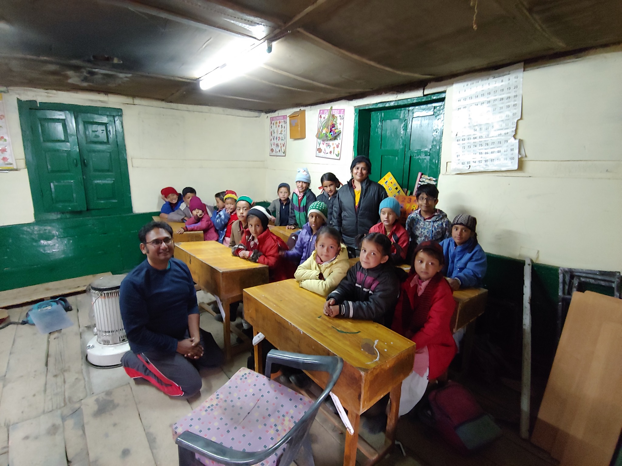 Primary school kids, Chitkul Primary school kids, Chitkul
